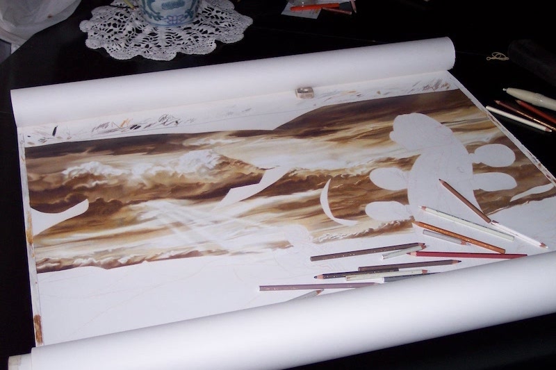 crayons de couleur patrick rogelet opus