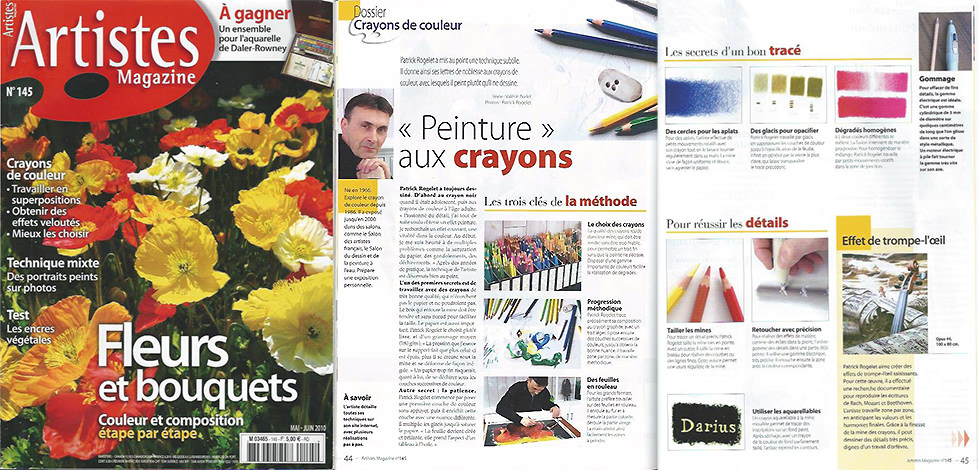 patrick rogelet artiste magazine