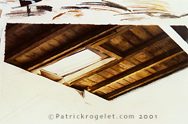 crayon de couleur étape par étape