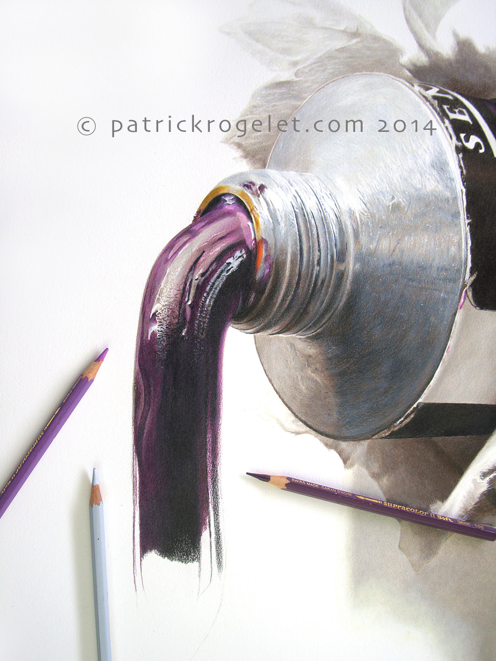 crayons de couleur patrick rogelet l'atelier de l'autre côté