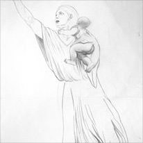 crayons de couleur patrick rogelet  l'échiquier du destin