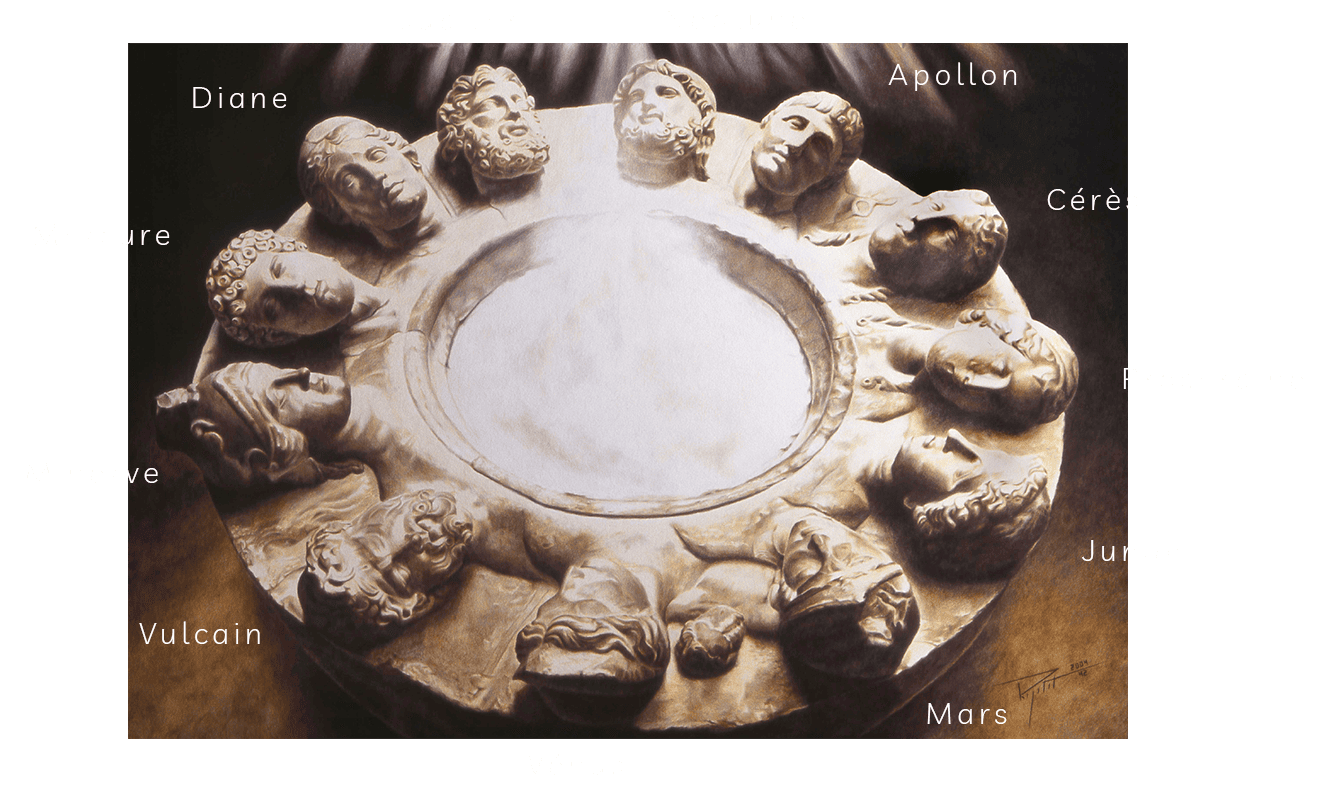 crayons de couleur patrick rogelet autel divinités