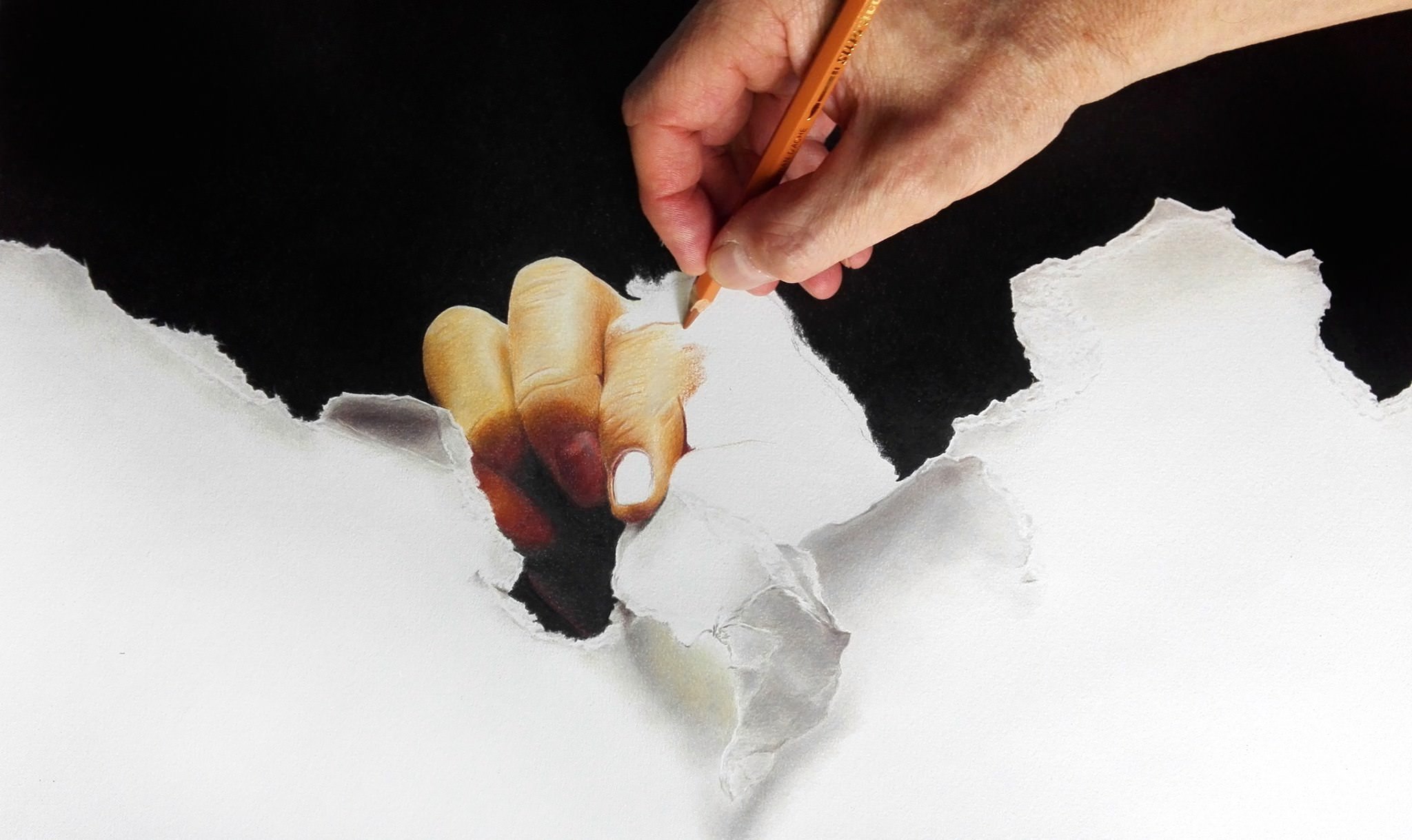 crayons de couleur patrick rogelet back to black