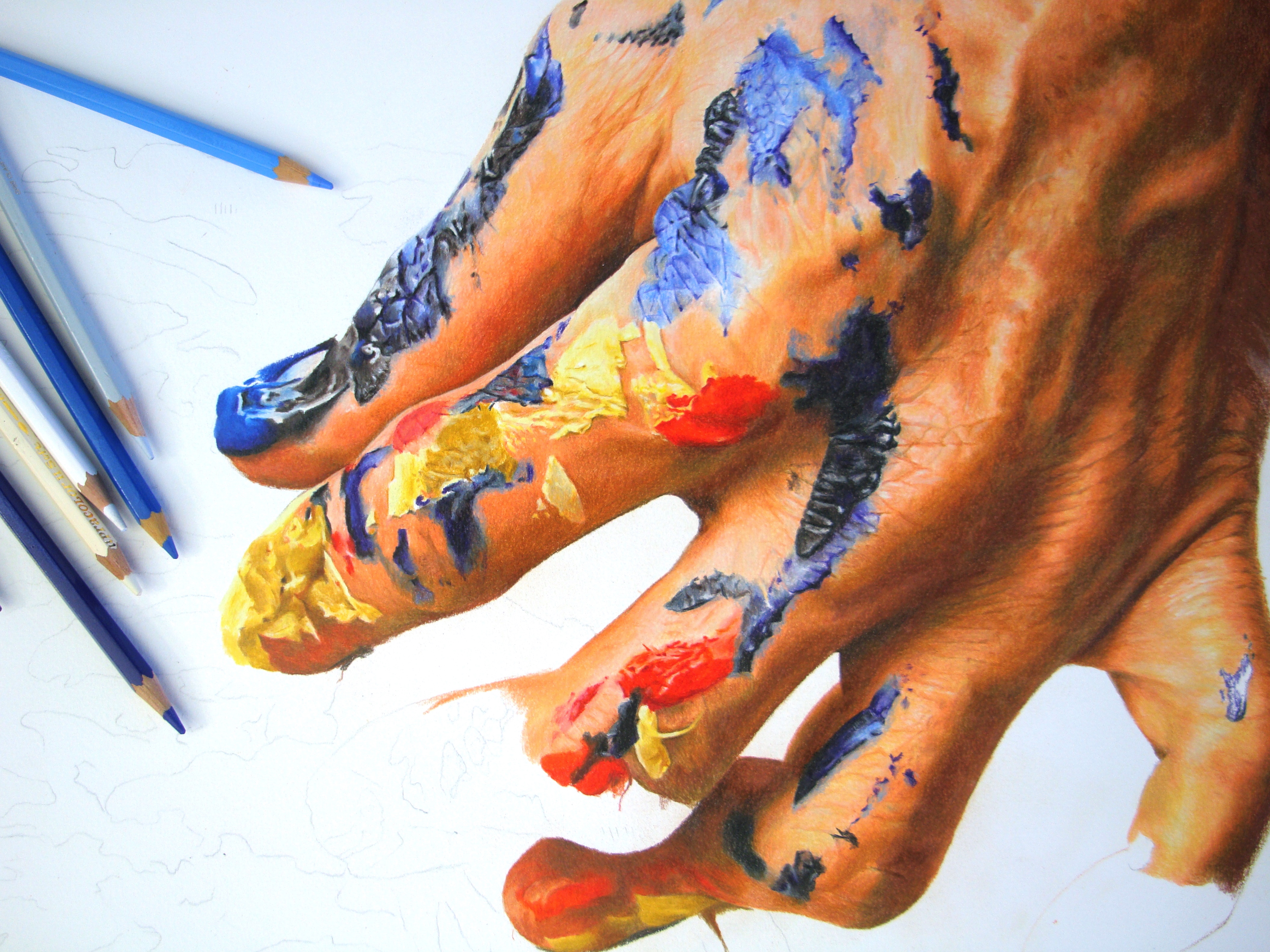 crayons de couleur patrick rogelet duel