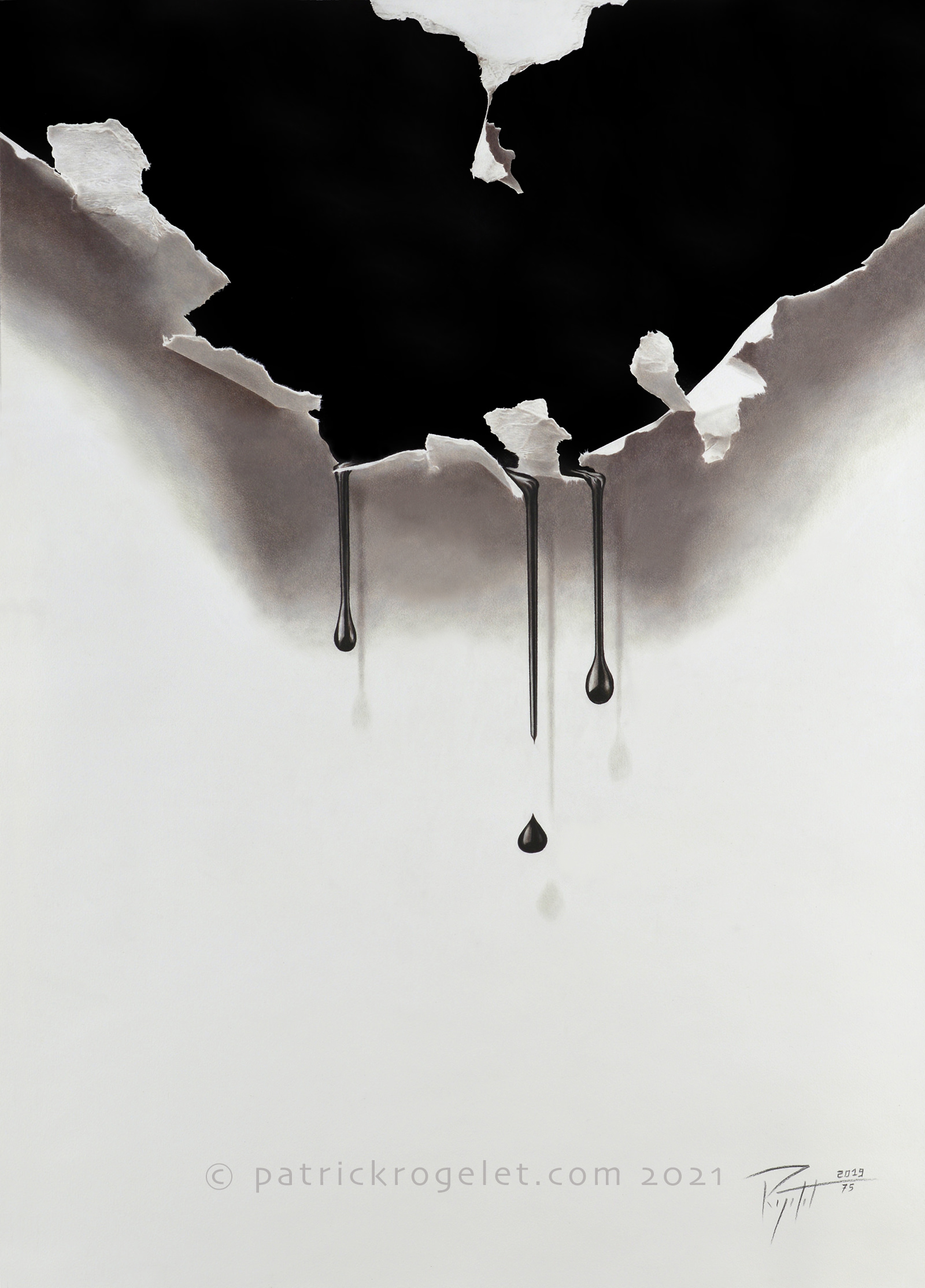 crayons de couleur patrick rogelet intrusion