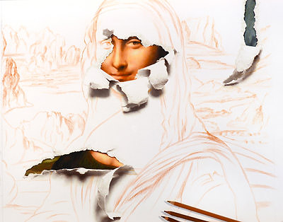 crayons de couleur patrick rogelet mona lisa