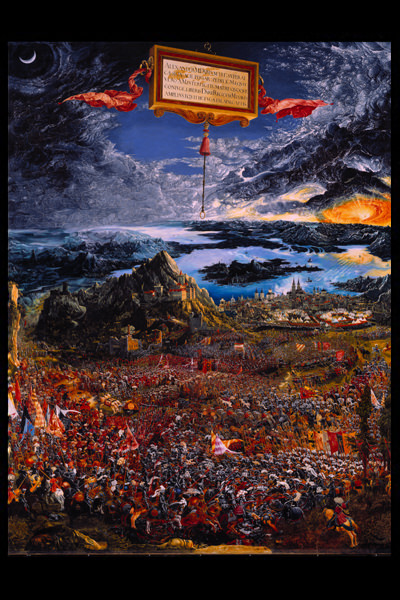 patrick rogelet poster La bataille d'Alexandre