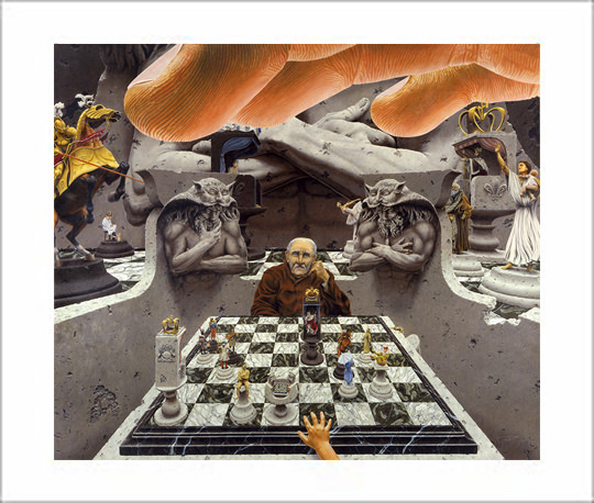 patrick rogelet poster L'échiquier du Destin