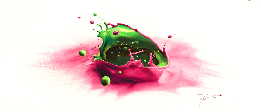 crayons de couleur patrick rogelet jeu deux couleurs