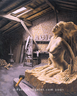 "... dans l'atelier"