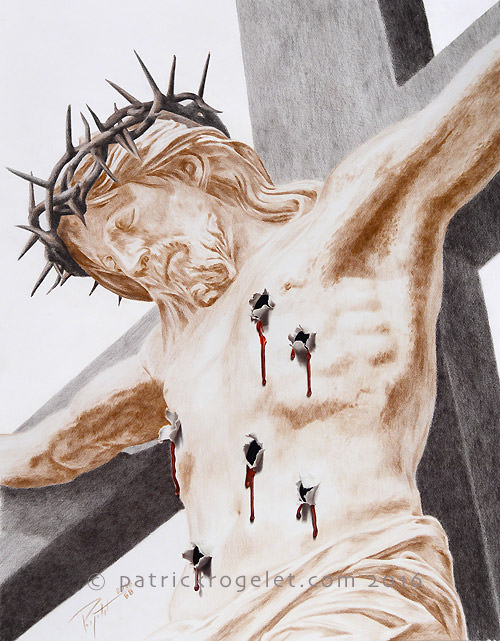 crayons de couleur patrick rogelet au nom du père