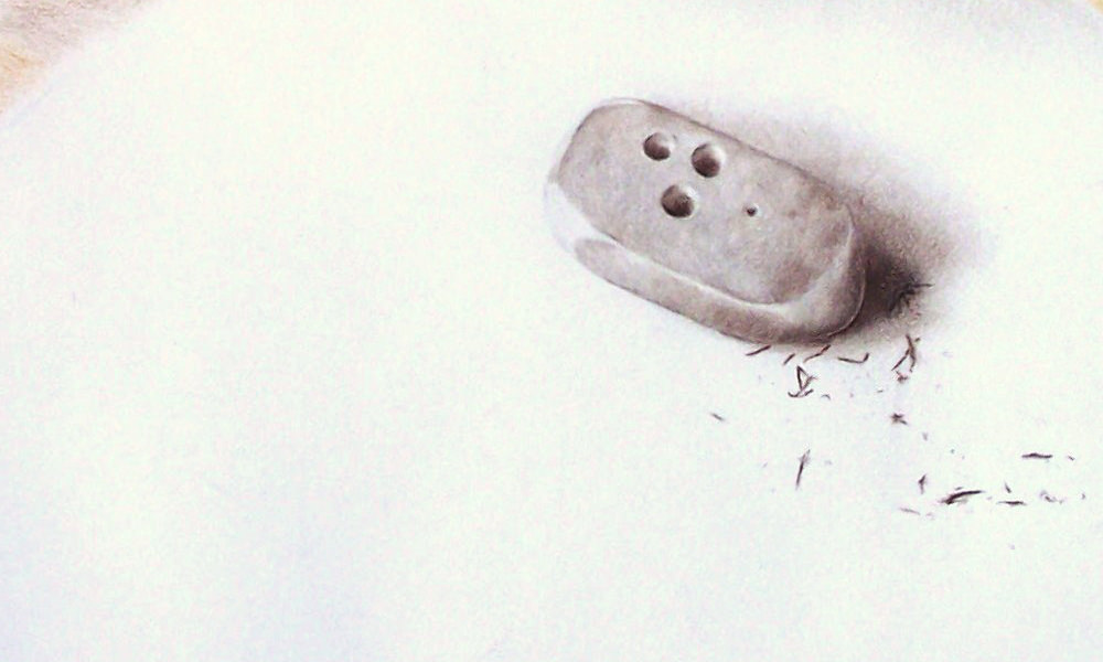 patrick rogelet crayons de couleur autoportrait