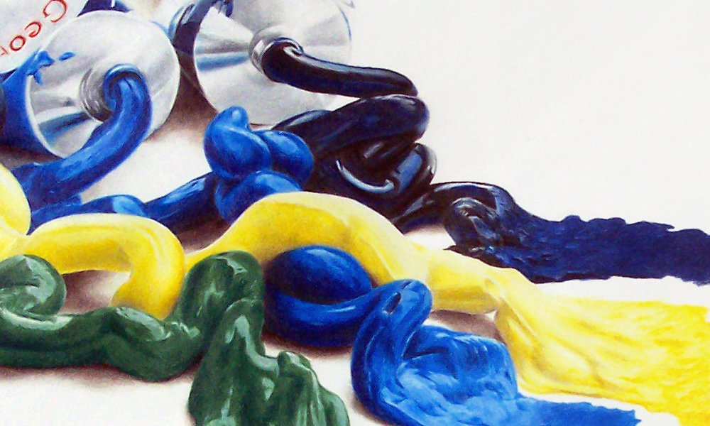 patrick rogelet crayons de couleur l'huile aux crayons